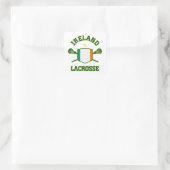 Irland Quadratischer Aufkleber (Tasche)