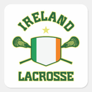 Irland Quadratischer Aufkleber