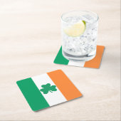 Irland Rechteckiger Pappuntersetzer (Vor Ort)