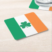 Irland Rechteckiger Pappuntersetzer (angewinkelt)