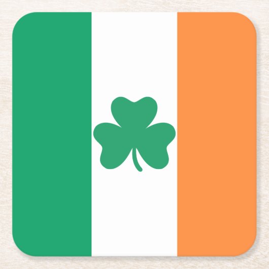 Irland Rechteckiger Pappuntersetzer (Vorderseite)