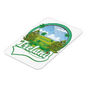 Irland Reiselogo Magnet (Linke Seite)