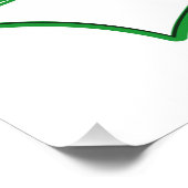Irland Reiselogo Poster (Ecke)