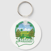 Irland Reiselogo Schlüsselanhänger (Vorderseite)