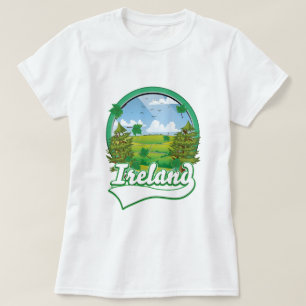 Irland Reiselogo T-Shirt