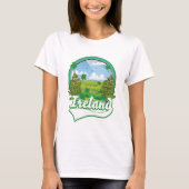 Irland Reiselogo T-Shirt (Vorderseite)