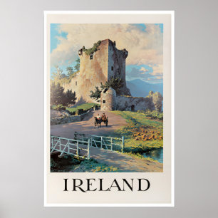 Irland Reiseplakat Irische Kunst Druck Poster