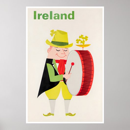 Irland Reiseplakat Irischer Kunstdruck Poster (Vorne)