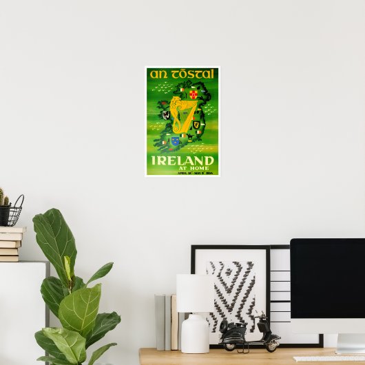 Irland Reiseplakat Poster (Heimbüro)