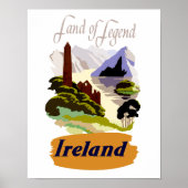 Irland Reiseplakat Poster (Vorne)