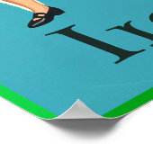 Irland Reiseplakat Poster (Ecke)