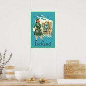 Irland Reiseplakat Poster (Küche)
