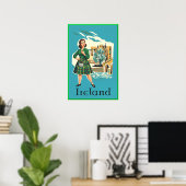 Irland Reiseplakat Poster (Heimbüro)