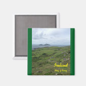Irland Ring of Kerry Irish Magnet (Vorderseite/Rückseite)