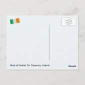 Irland, Rock of Cashel, Grafschaft Tipperary, Irla Postkarte (Rückseite)