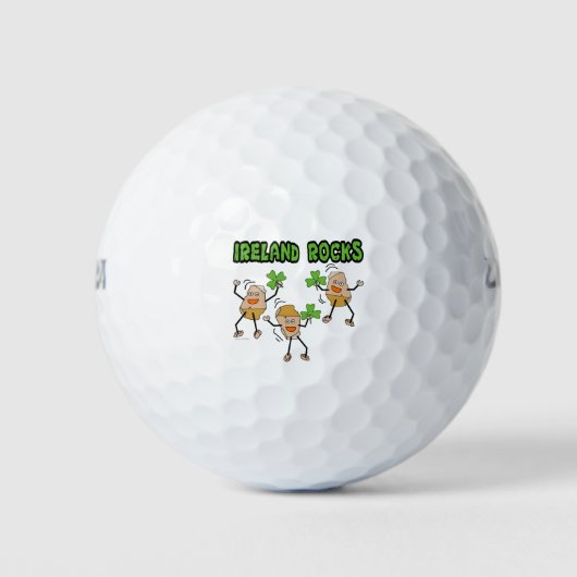 Irland Rocks Golfball (Vorderseite)
