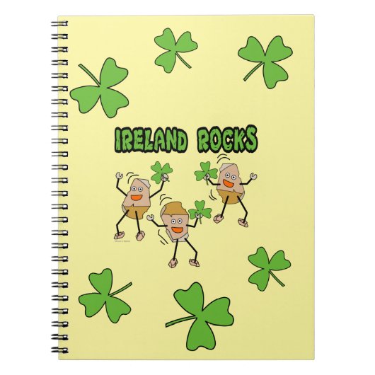 Irland Rocks Notizblock (Vorderseite)