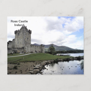 Irland, Ross-Schloss, Killarney, Kerry (a) Postkarte