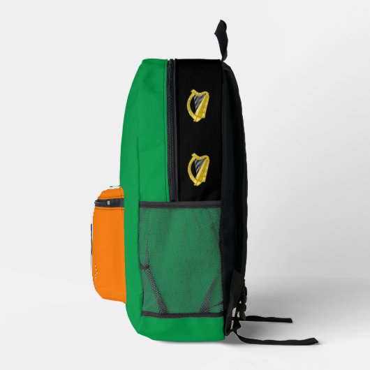 Irland, Rucksack, irische Flagge / patriotisch Bedruckter Rucksack (Rechts)