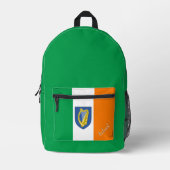 Irland, Rucksack, irische Flagge / patriotisch Bedruckter Rucksack (Vorderseite)