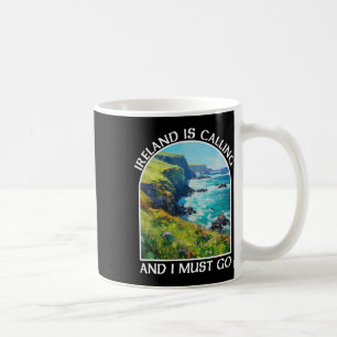 Irland ruft und ich muss gehen St. Patrick's Day  Kaffeetasse