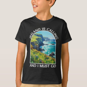 Irland ruft und ich muss gehen St. Patrick's Day T-Shirt