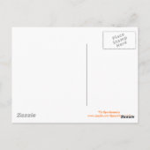 Irland Rugby Ball Postkarte (Rückseite)