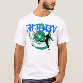 Irland-Rugby-Fan-T - Shirt-Tritt T-Shirt