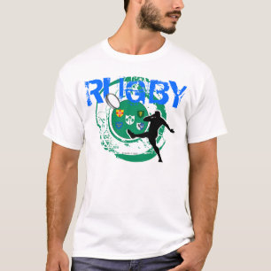 Irland-Rugby-Fan-T - Shirt-Tritt T-Shirt