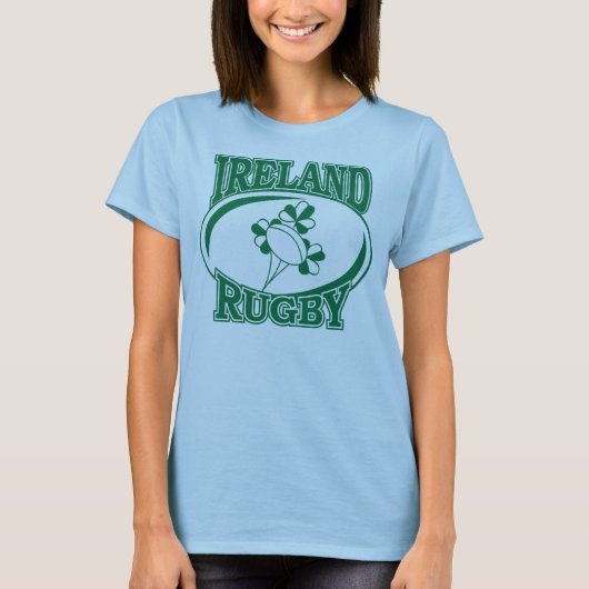 Irland-Rugby T-Shirt (Vorderseite)