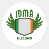 Irland Runder Aufkleber (Vorderseite)