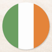 Irland Runder Pappuntersetzer (Vorderseite)