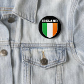 Irland-Schild-Knopf Button (Beispiel)