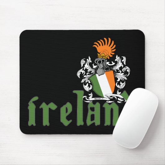 Irland-Schild Mousepad (Mit Mouse)
