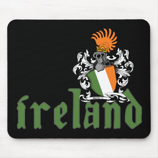 Irland-Schild Mousepad (Vorne)