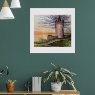 Irland Schloss Kunstprint – Doolin County Clare Poster