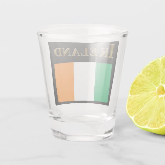 IRLAND SCHNAPSGLAS (Rückseite)
