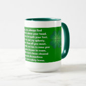 Irland:   Segen Tasse (VorderseiteRechts)