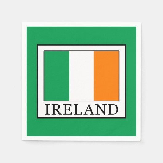 Irland Serviette (Vorderseite)