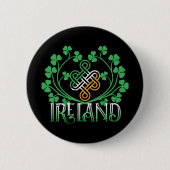 IRLAND SHAMROCK BUTTON (Vorderseite)