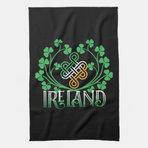 IRLAND SHAMROCK GESCHIRRTUCH
