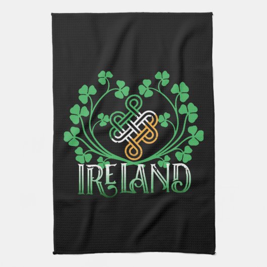 IRLAND SHAMROCK GESCHIRRTUCH (Vertikal)