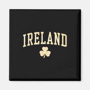 Irland Shamrock Kleeblatt Irisches Glück Grün Vint Magnet