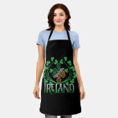 IRLAND SHAMROCK SCHÜRZE (Getragen)