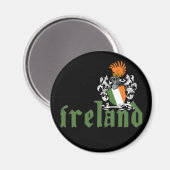 Irland Shield Magnet (Vorderseite/Rückseite)
