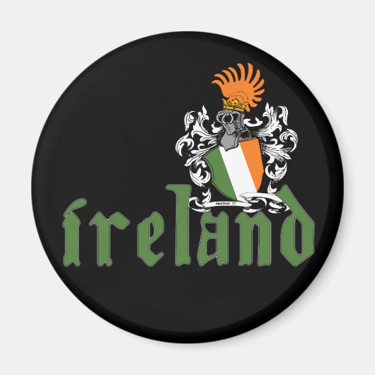 Irland Shield Magnet (Vorne)