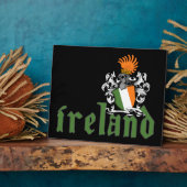 Irland Shield Plaques Fotoplatte (Seite)