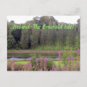 Irland (SmaragdInsel) Postkarte (Vorderseite)
