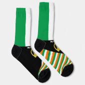 Irland Socken, irische Flaggenfarben / Sport Socken (Rechts)