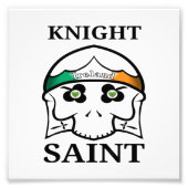 Irland St Patrick's Day Knight Saint Fotodruck (Vorne)
